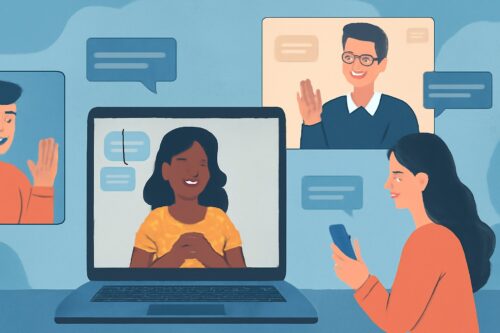 New People in Communities and Chat Rooms